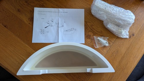 Plaster down light - plaster,