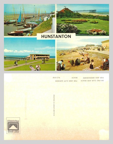 Vintage postcard hunstanton - vintage,