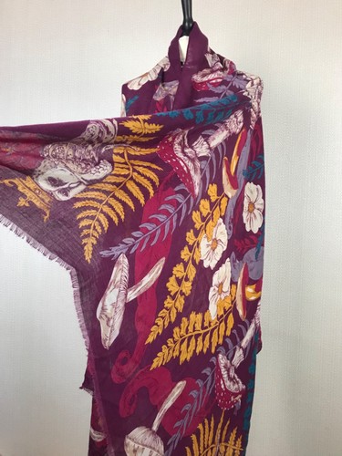 Powder purple scarf scarve - powder,