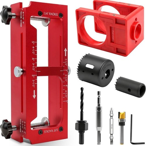 Door hinge installation tool - door,