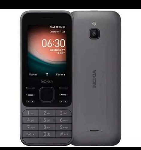 Nokia 6300 black unlocked - nokia, 2g