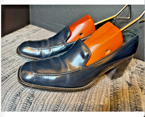 Vtg via spiga navy patent - vtg,