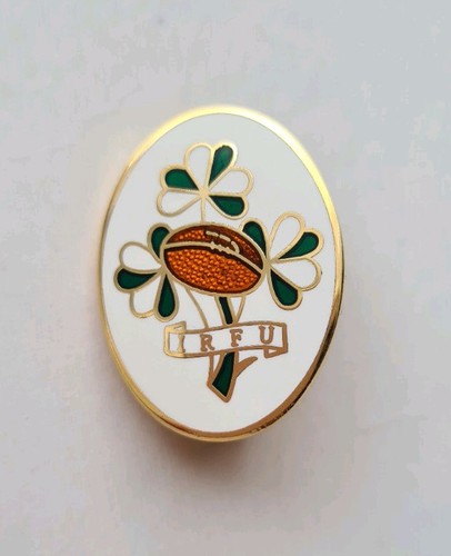 Irish rugby football union pin - irish,