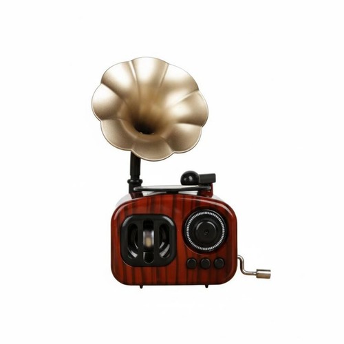 Vintage gramophone music box - gramophone,