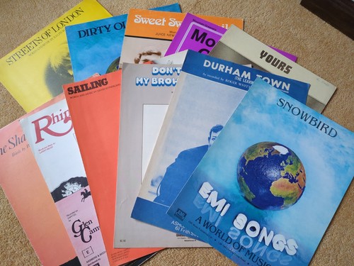 Pieces sheet music inc - 11,