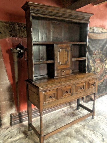 Antique oak rustic jacobean - oak,