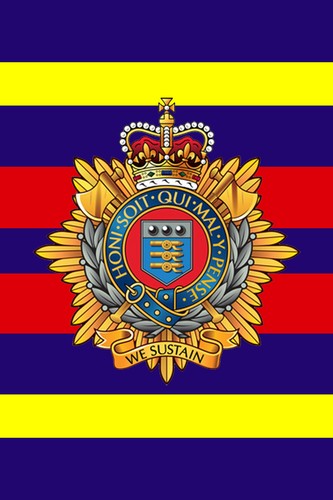 Royal logistic corps cap badge - royal,