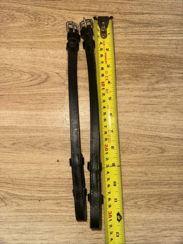 Black extra full cheekpieces - extra,