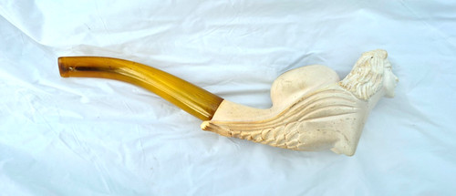 Meerschaum pipe female lady - pipe,