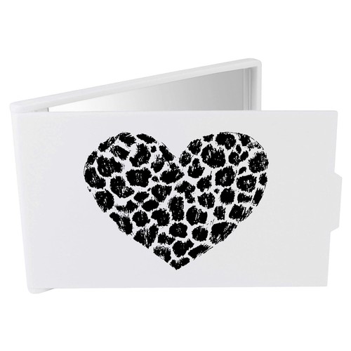 Leopard print heart - heart', compact