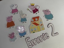 Peppa pig cake - peppa, topper