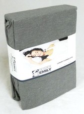Grey flannelette pillowcases - flannelette,