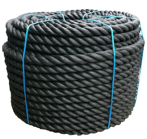 50mm black polypropylene rope - 50mm,