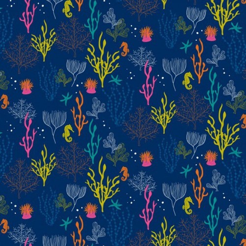 100 cotton fabric nutex - 100%, ocean