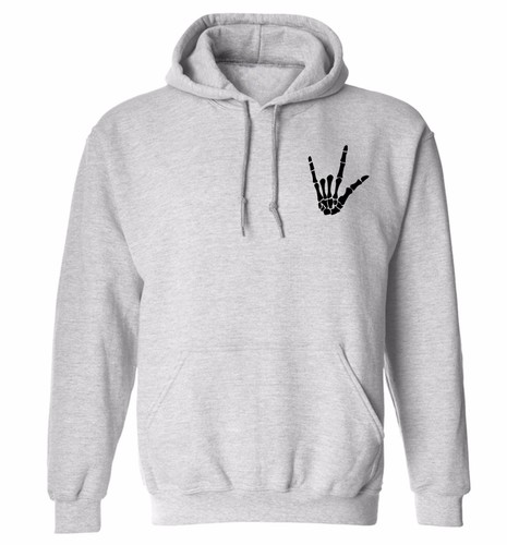 Rock hand hoodie sweatshirt - /,