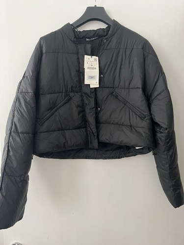 Zara ladies black crop light - crop,