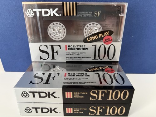 Tdk 100 blank - tdk, audio