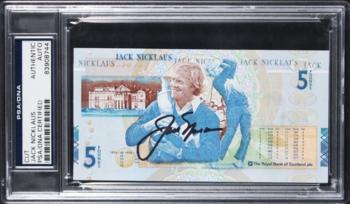 Jack nicklaus authentic - nicklaus, signed