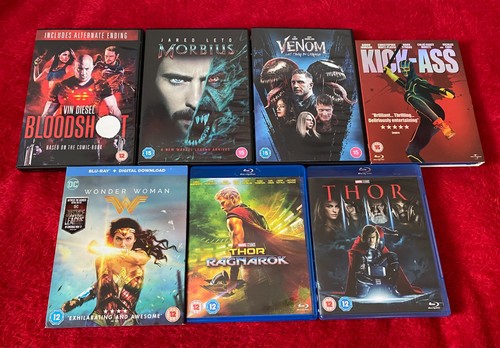 Superhero blu ray - &, dvd