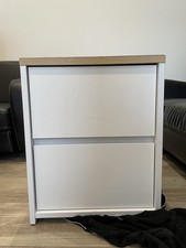 Drawer bedside table - m&s, 2-drawer