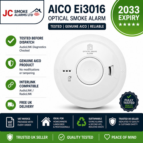 Aico ei3016 optical smoke - ei3016,