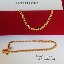 Stunning Diamante Anklet Ankle Chain Indian Payal Bollywood Single or Pair