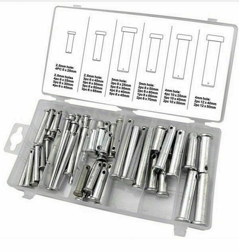 60pcs clevis pin assorted - assorted, set