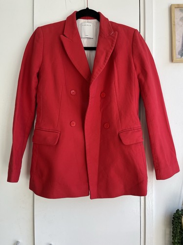 Sandro paris red tailored - paris,
