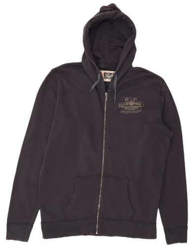Replay mens graphic zip hoodie - mens,