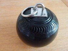 VINTAGE TAYLOR-ROLPH LAWN BOWLING BALL  DOOR STOP.