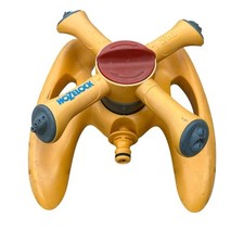 Hozelock Round Sprinkler Garden Flowers Lawn Grass Spinning New Turf Watering