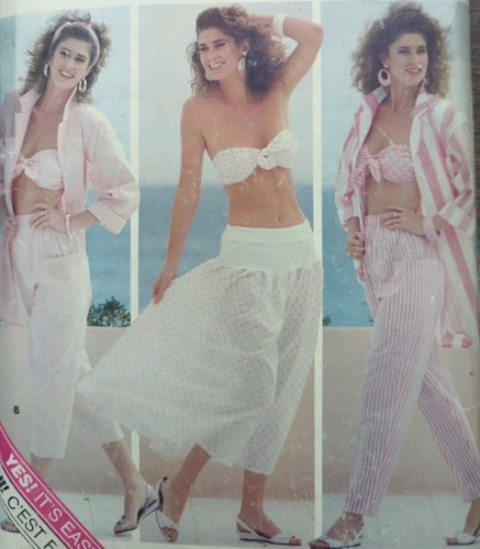 Vintage 1980s butterick - 1980s,