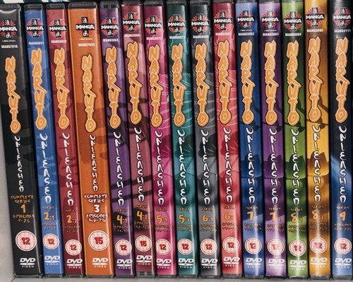 Naruto unleashed series 9 - naruto, 1-9