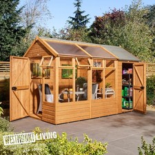 New 12x6 wooden garden - new,