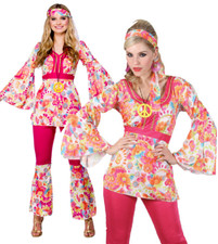 Hippy Adult Ladies Costume
