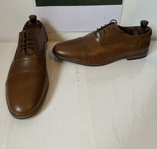 Topman Oxford Brown Leather