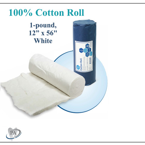 Cotton roll non sterile - roll, non-sterile