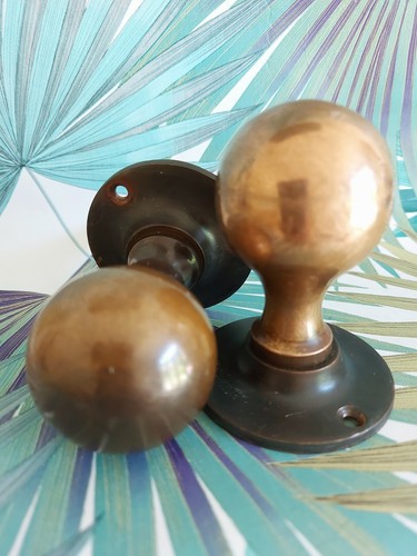 Pair vintage reclaimed antique - vintage,