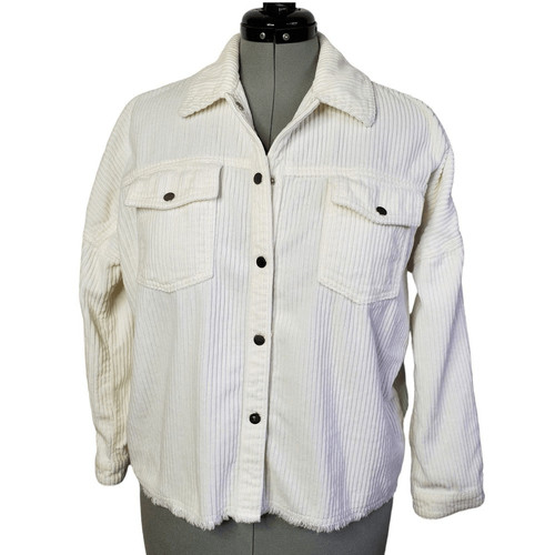 Zara corduroy ivory large - corduroy,