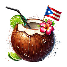 Wall decal sticker Puerto Rico