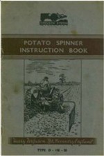Ferguson Potato Spinner Operators Manual