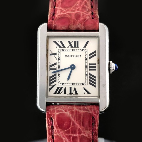Cartier tank solo 2716 24mm - tank, qz