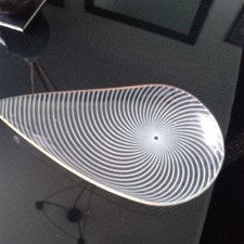 Decorative Glass Serving Plate/dish