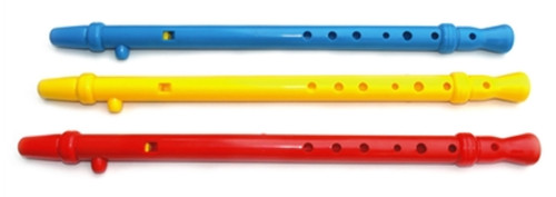 Bansuri plastic flute - bansuri, 16"