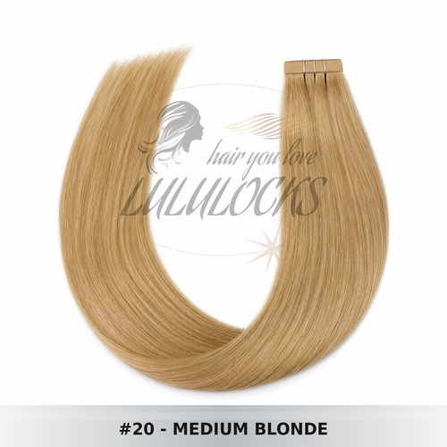 Lululocks silver line tape - line, tape-in