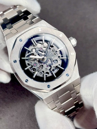41mm skeleton royal oak mod - oak,