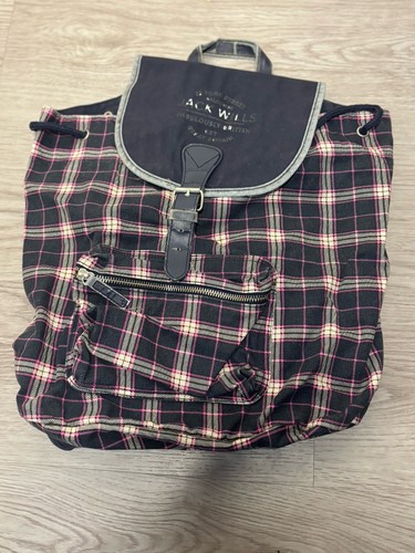 Jack wills canvas backpack - canvas,