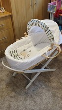 Kinder Valley Moses Basket With Stand, used but good condition