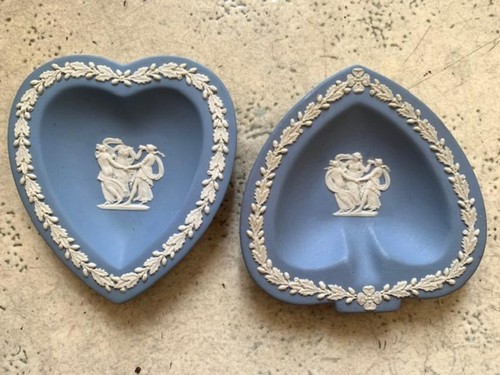 Wedgwood jasperware heart - jasperware,