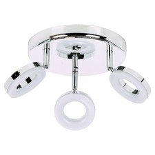 LED 3 Arm Round Ceiling Light